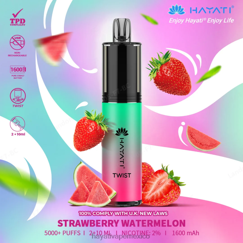 Hayati Twist desechable sandia fresa BP44H86 Hayati Vape Near Me