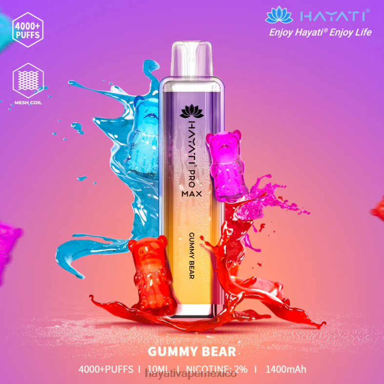 Hayati Pro Max desechable osito de goma BP44H105 Hayati Vape Liquid