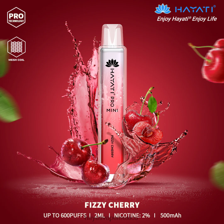 Hayati Pro Mini desechable cereza gaseosa BP44H9 Hayati Vape Shop