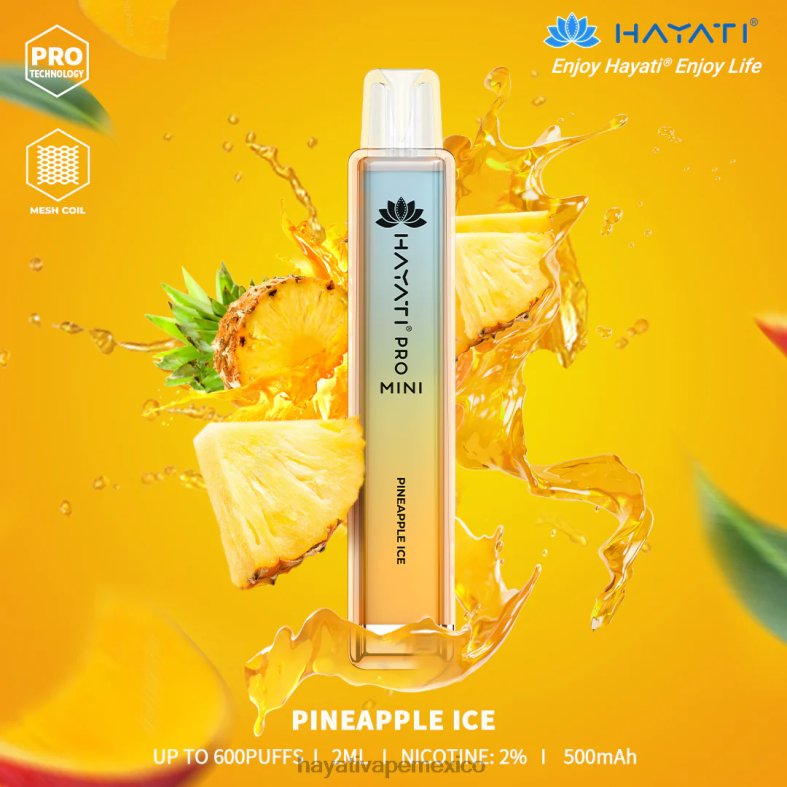 Hayati Pro Mini desechable hielo de piña BP44H17 Hayati Vape Review