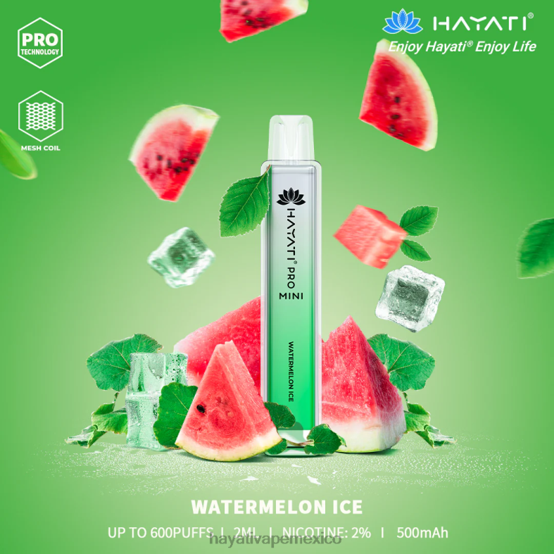 Hayati Pro Mini desechable hielo de sandia BP44H24 Hayati Vape Flavours
