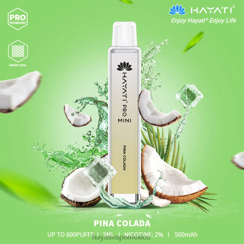 Hayati Pro Mini desechable piña colada BP44H29 Hayati Vape Shop