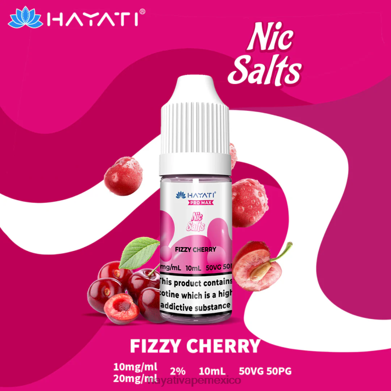 Hayati Pro Max sales de nic cereza gaseosa BP44H238 Hayati Vapes Wholesale