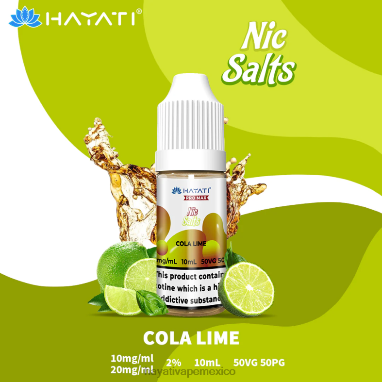 Hayati Pro Max sales de nic cola de lima BP44H237 Hayati Vape Review