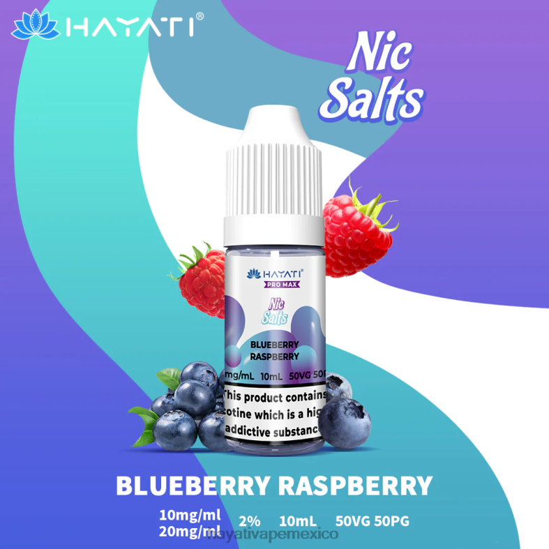 Hayati Pro Max sales de nic frambuesa arándano BP44H235 Hayati Vape Liquid