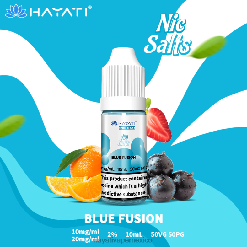 Hayati Pro Max sales de nic fusión azul BP44H229 Hayati Vape Shop