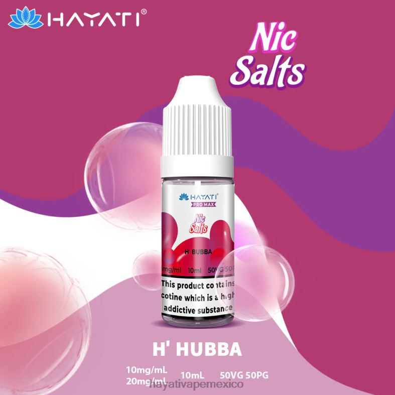 Hayati Pro Max sales de nic h'hubba BP44H250 Hayati Flavour List