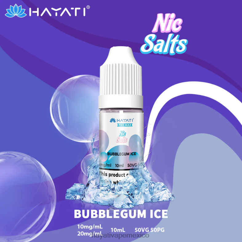 Hayati Pro Max sales de nic hielo de chicle BP44H249 Hayati Vape Shop