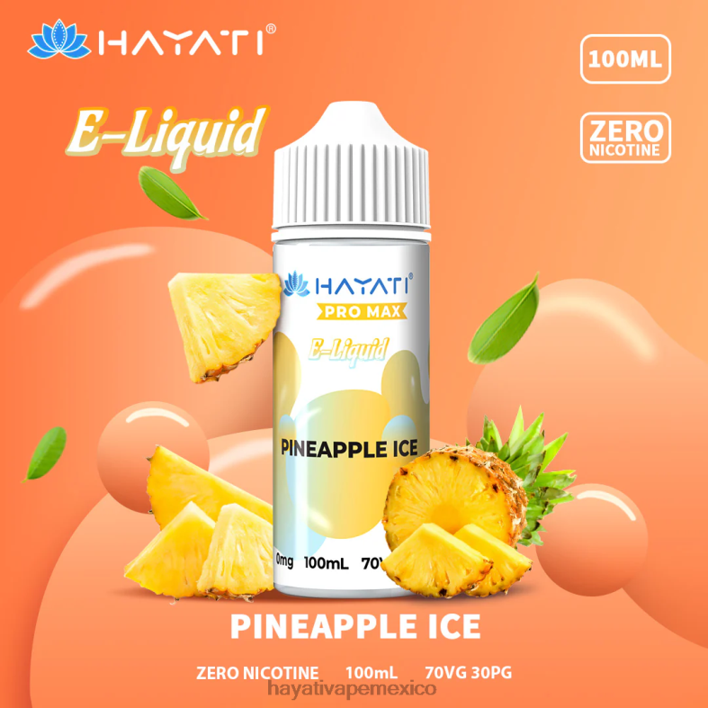 Hayati Pro Max sales de nic hielo de piña BP44H256 Hayati Vape Near Me