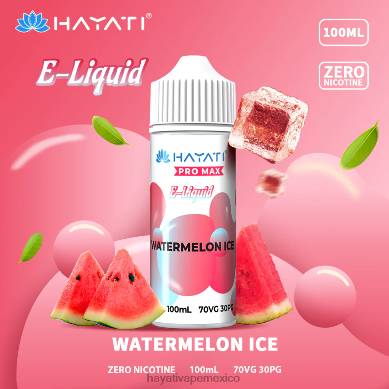 Hayati Pro Max sales de nic hielo de sandia BP44H260 Hayati Flavour List