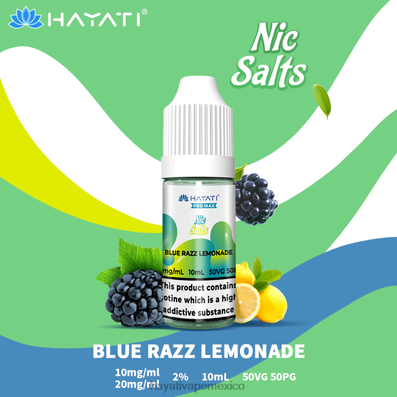 Hayati Pro Max sales de nic limonada azul razz BP44H232 Hayati Mexico City