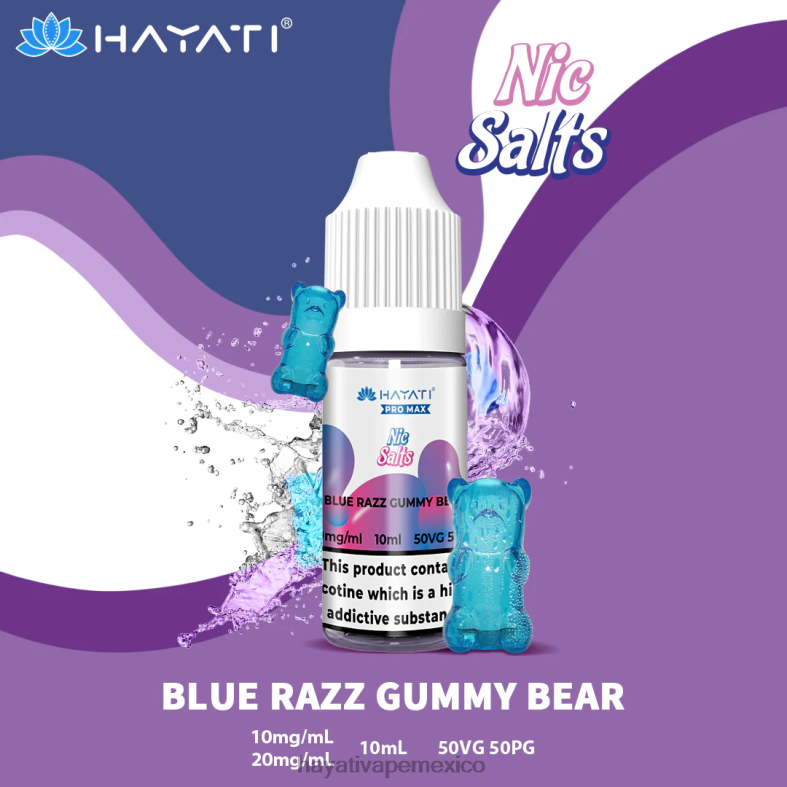 Hayati Pro Max sales de nic osito de goma azul razz BP44H247 Hayati Vape Review